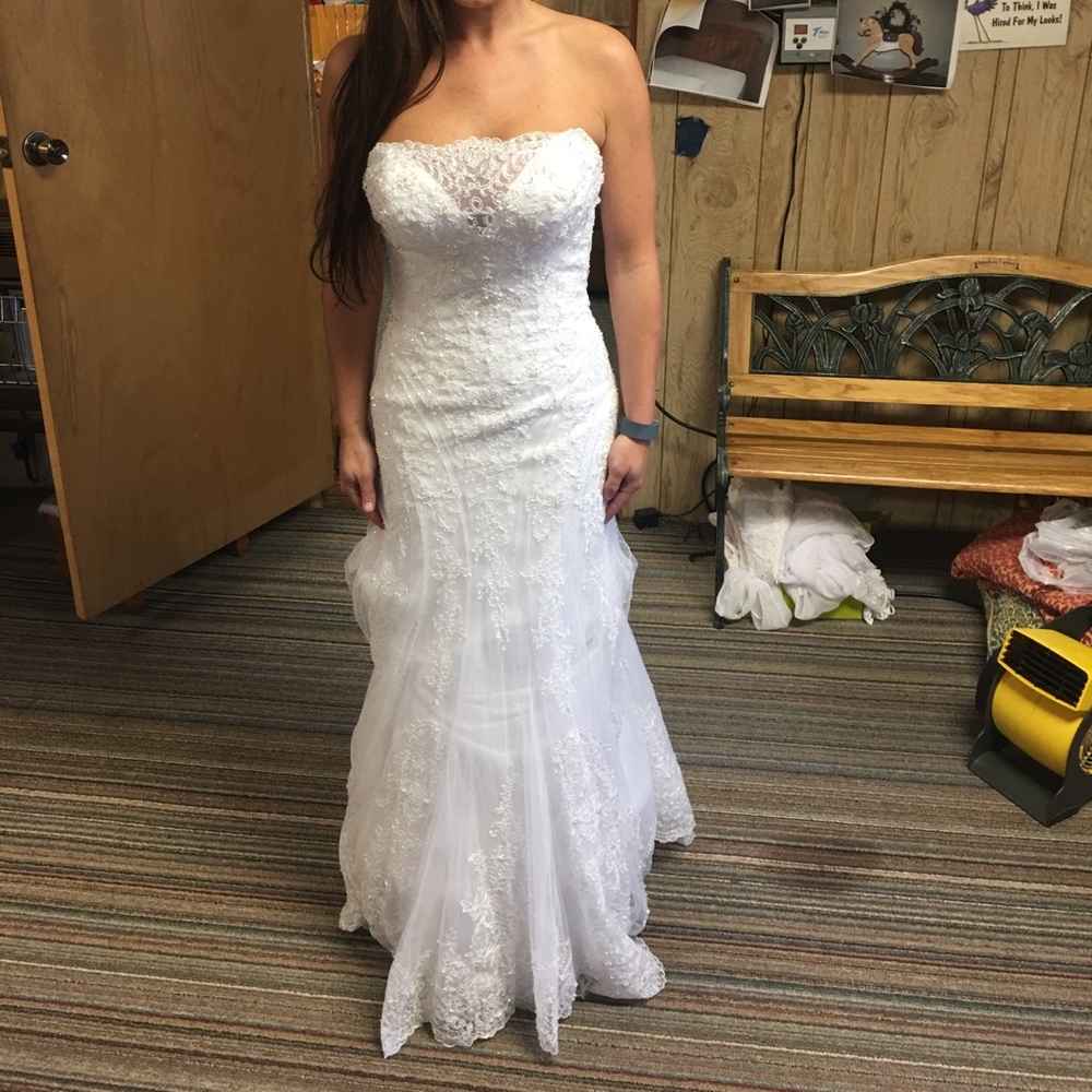Sophia Tolli’s Alouette Wedding Dress! Never worn!